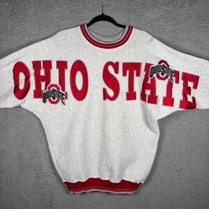 Vintage Legends Athletic Ohio State Buckeyes Sweatshirt Mens Large Gray Made USA